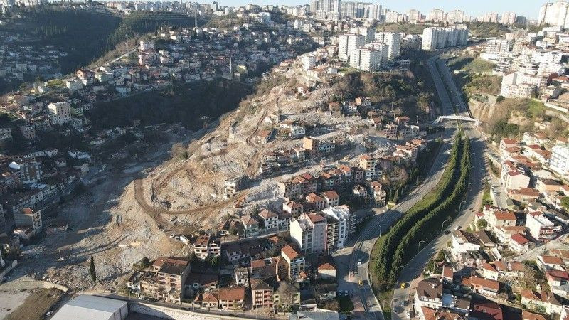 İzmit'te bir mahalle yok oldu