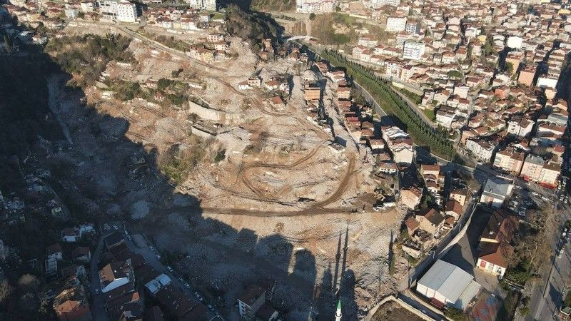 İzmit'te bir mahalle yok oldu