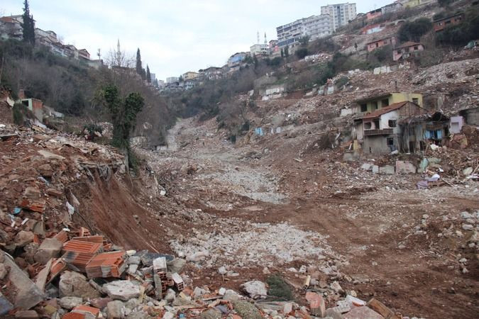 İzmit'te bir mahalle yok oldu