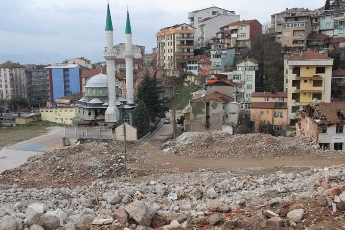 İzmit'te bir mahalle yok oldu