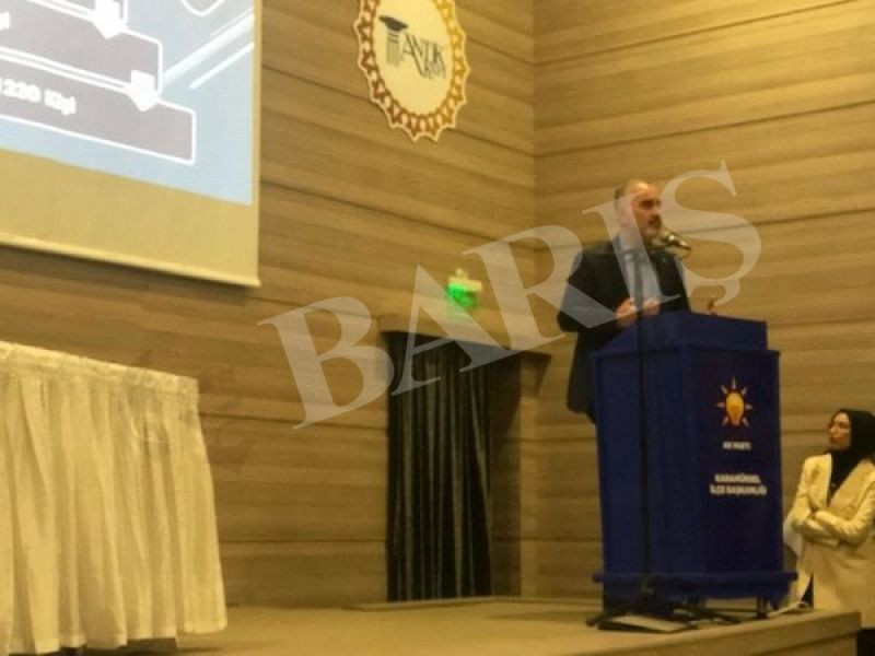110 metrekare yer açıp genel başkan getirenlerden değiliz