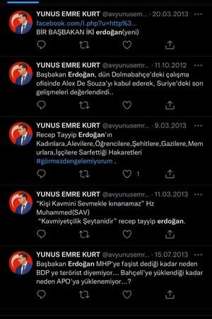 Kavga kızışıyor Kurt’un eski paylaşımlarını ortalığa saçtılar