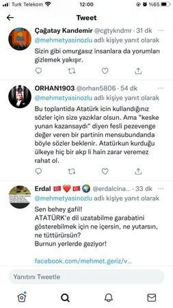 Tepki yağınca yorumları gizledi
