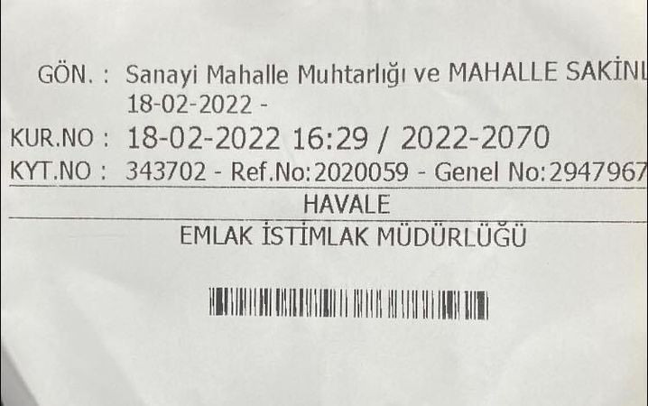 O mahalle için dilekçe verildi! İsmi değişiyor