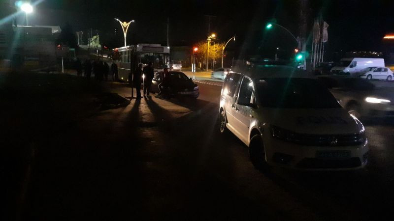 Takım otobüsüne taşlı saldırı