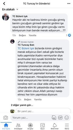 MHP’de kadro kavgası! “Hakkımı helal etmiyorum”