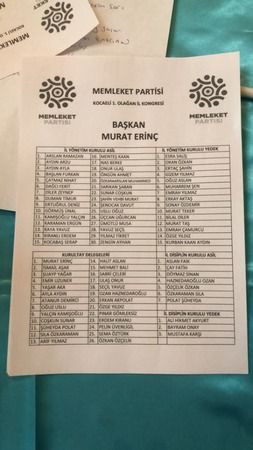 Memleket Partisi’ni KOCAELİ’DE ONLAR YÖNETECEK!
