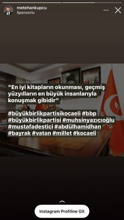 O başkan da REKLAM MODASINA UYDU!