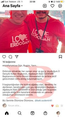 Fena gaza geldi “İstifa ediyorum” dedi sonra sildi