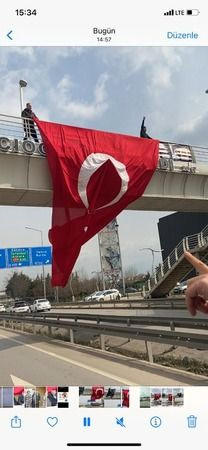D-100'ü kapatıp Yazıcıoğlu için adalet istediler