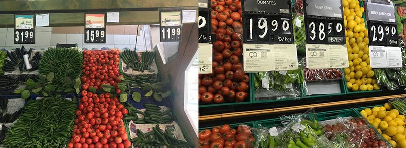 İki marketin fiyat farkı şok etti!