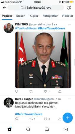 General forması giydirip göreve çağırdılar