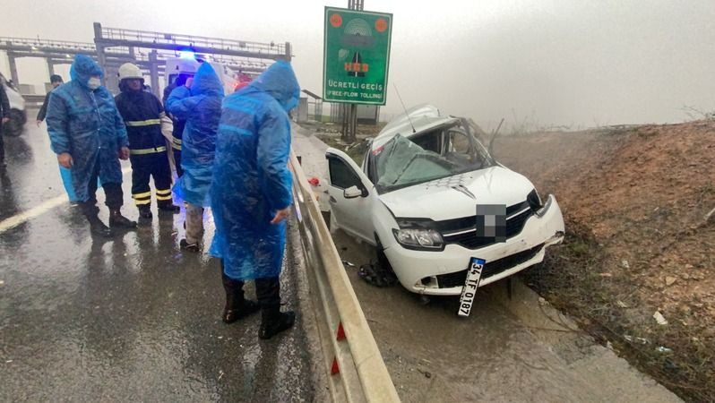 Kocaeli'de feci kaza: 3'ü ağır, 4 yaralı