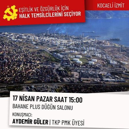 TKP Kocaeli milletvekili adaylarını halkla belirleyecek