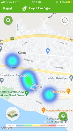 Yavaş yavaş kurtuluyoruz… Kocaelilileri sevindiren harita!