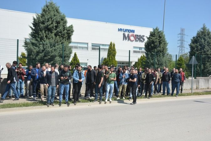 Hyundai Mobis İŞÇİLERİ AYAKLANDI
