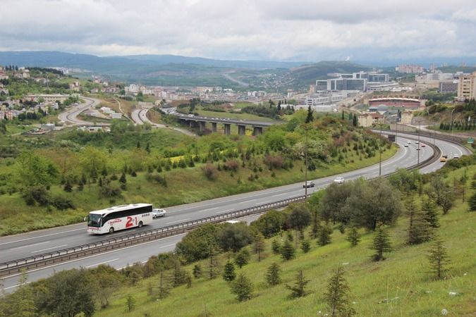 Tatilciler dönüş yolunda