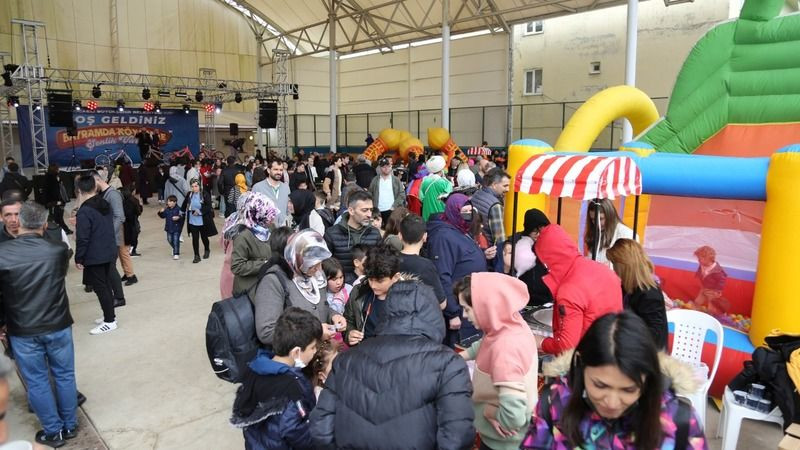 Akmeşe’de bayram coşkusu