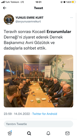 MHP’li Başkan Erzurumlular’dan çıkmıyor
