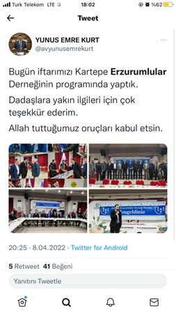 MHP’li Başkan Erzurumlular’dan çıkmıyor