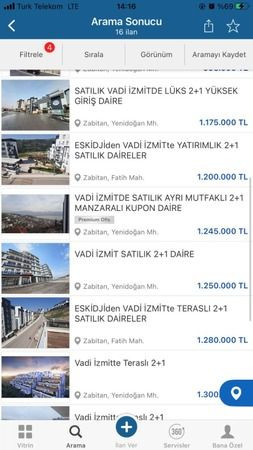 Erdoğan konuştu Vadi İzmit’te fiyatlar fırladı!