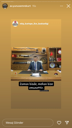 MHP’liler Sancaklı’ya mesaj mı vermeye çalışıyor?