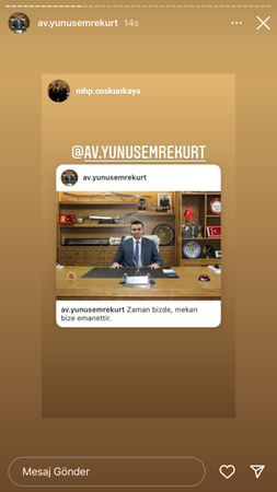 MHP’liler Sancaklı’ya mesaj mı vermeye çalışıyor?