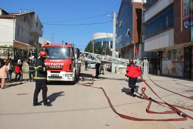 Rehabilitasyon merkezinde yangın: 1 yaralı!