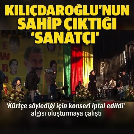 Ellibeş’ten Kılıçdaroğlu’na Öcalan posterli Aynur Doğan cevabı
