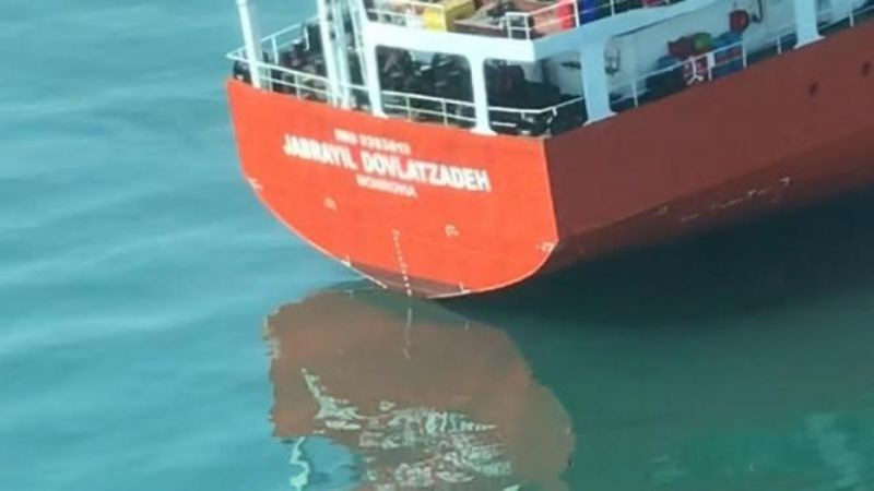 İzmit Körfezi’ni kirleten gemi böyle tespit edildi