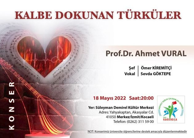 Kalp doktoru Ahmet Vural, bu kez türkülerle kalbe dokunacak