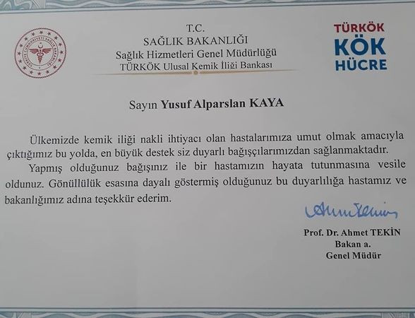 Kurt’un başlattığı kampanya hayat kurtardı