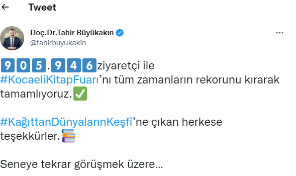Kocaeli Kitap Fuarı KENDİ REKORUNU KIRDI!