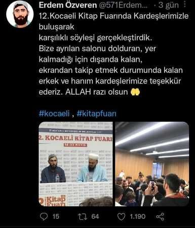 “Atatürk düşmanı fuarda ne anlattı yayınlayın!"