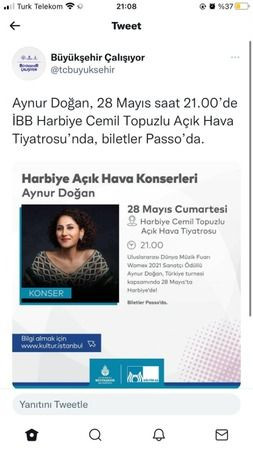 Derince konseri iptal edilmişti İMAMOĞLU SAHİP ÇIKTI