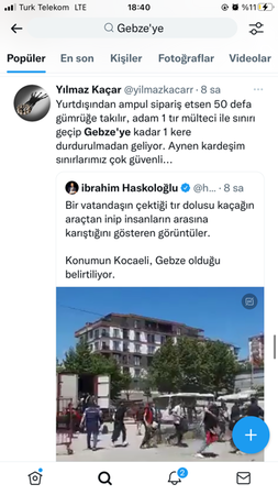 Gebze Türkiye gündemine oturdu!