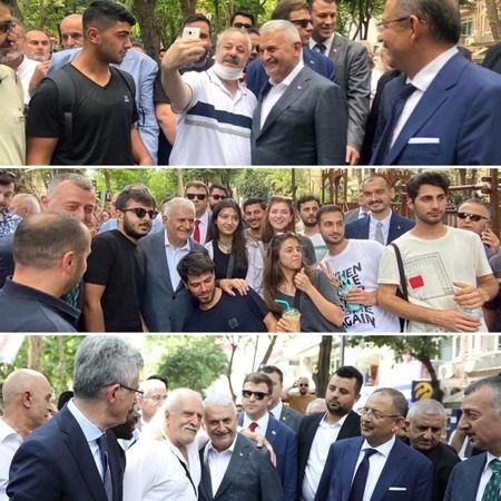 Türkkan izdihamı sevgi gösterisi sanmış!
