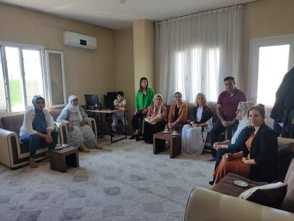 BBP’nin kadın başkanı Şırnak’ta şehit ailelerine gitti