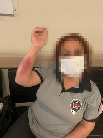 AKP’li meclis üyesinin eşi kadın personeli darp etti!
