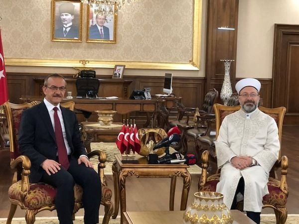 Diyanet İşleri Başkanı’ndan Vali’ye manidar övgü “ORDU’DAKİ GÜZEL HİZMETLERİNE ŞAHİT OLDUK”