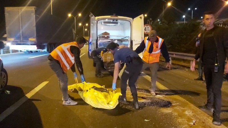 Karşıya geçerken tır çarptı, hayatını kaybetti!