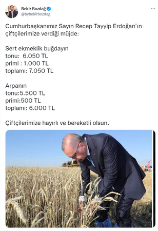 Bekir Bozdağ'ın paylaşımına tepki yağdı