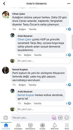 CHP’lilerden Tanju Özcan’a destek yağdı