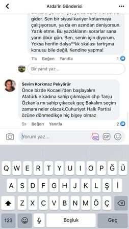 CHP’lilerden Tanju Özcan’a destek yağdı
