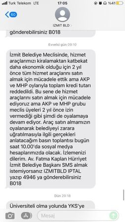 Bu SMS’ler KİMİN CEBİNDEN ÇIKIYOR?