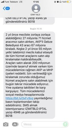 Bu SMS’ler KİMİN CEBİNDEN ÇIKIYOR?