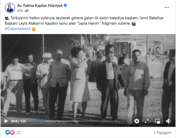 Leyla Hanım filminin fragmanı yayınlandı
