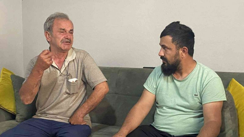 Babasının yanındaki çocuğu haczettiler
