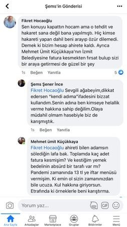 Onlar barıştı Hocaoğlu “FATURA” DEDİ