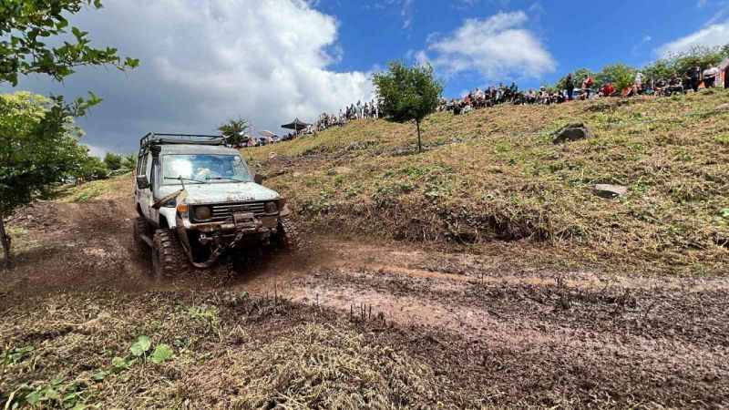 Kocaeli’de nefes kesen off-road heyecanı